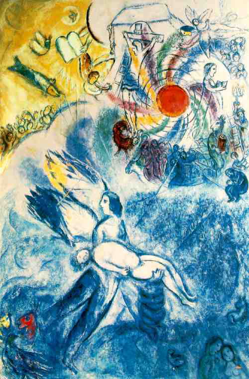 聖書からのメッセージの流れ／マルク・シャガール[Marc Chagall]