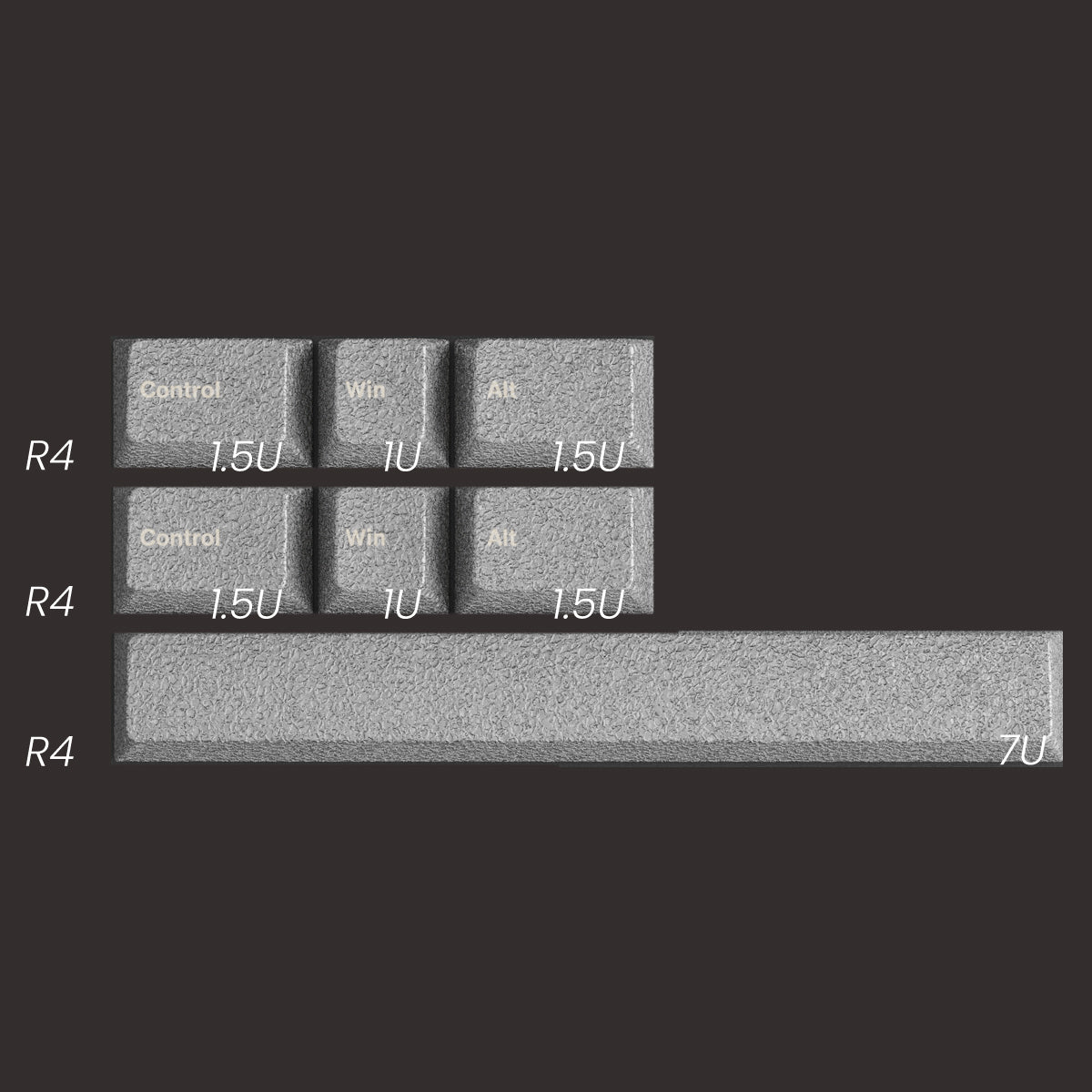 Full Metal Keycaps Set - Moon Landing – Awekeys