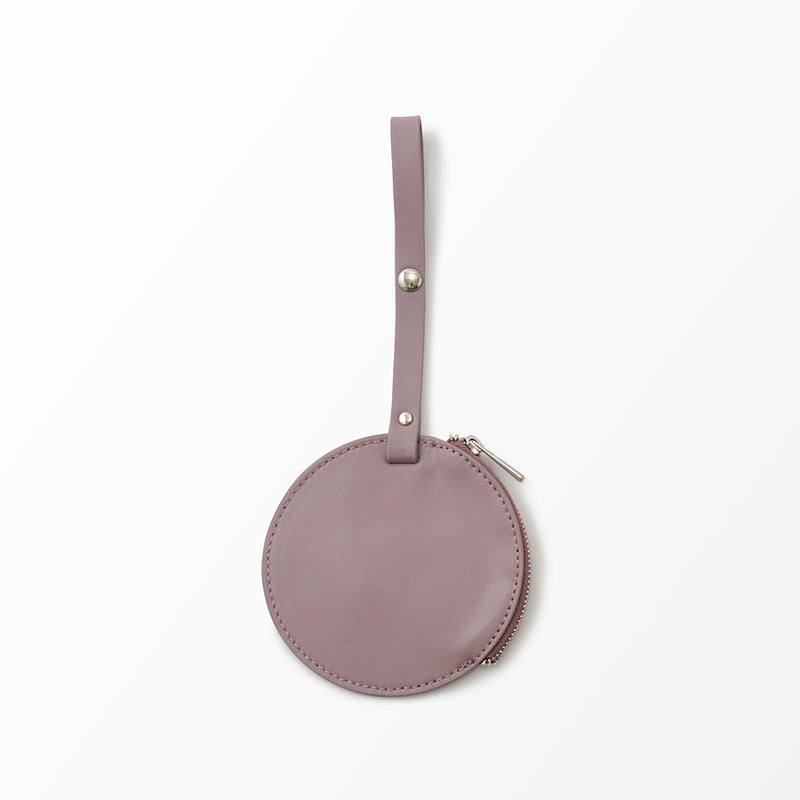 アップルヴィーガンレザーカードケース(丸) ／ – Aww