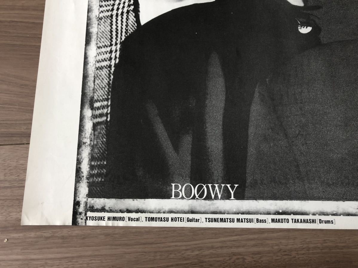 希少 非売品 レコード店 当時物 BOOWY ポスター 2026年最新】BOOWY