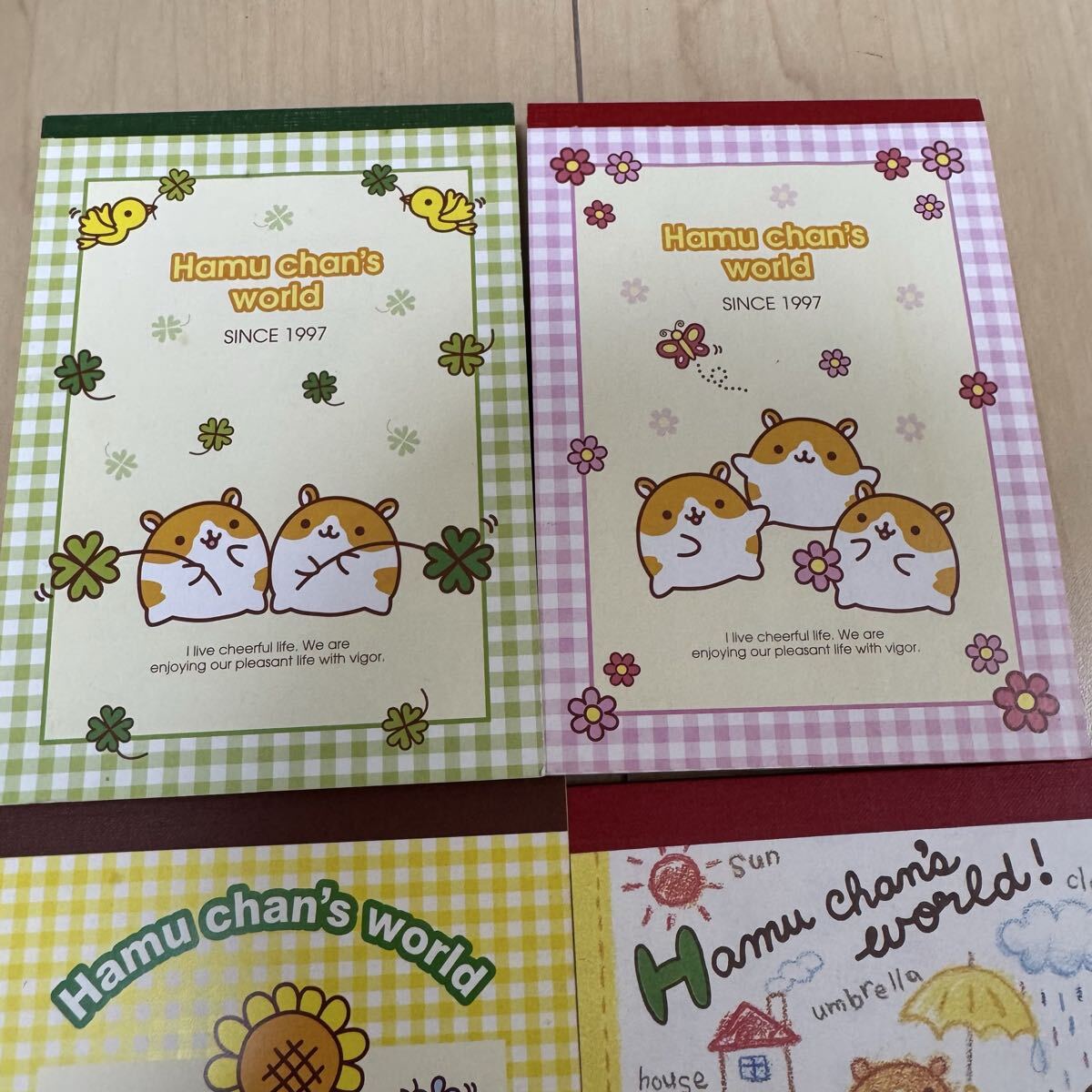 平成 レトロ メモ メモ帳 ハムスター キャラ ハムちゃんワールド