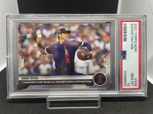 大谷翔平 2021 Topps now psaのYahoo!オークション(旧ヤフオク!)の相場