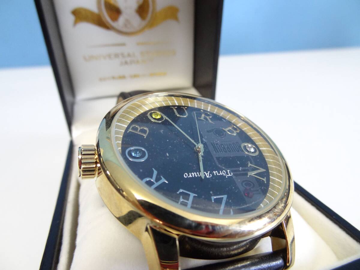 未使用 Detective × 名探偵コナン 腕時計 安室透モデル USJ限定 電池