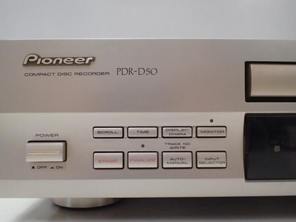 高額買取実施中!!】Pioneer CD-R/RWレコーダー PDR-D50 リモコン付 ▽