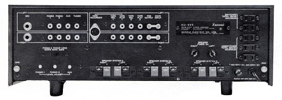 SANSUI AU-999の仕様 サンスイ