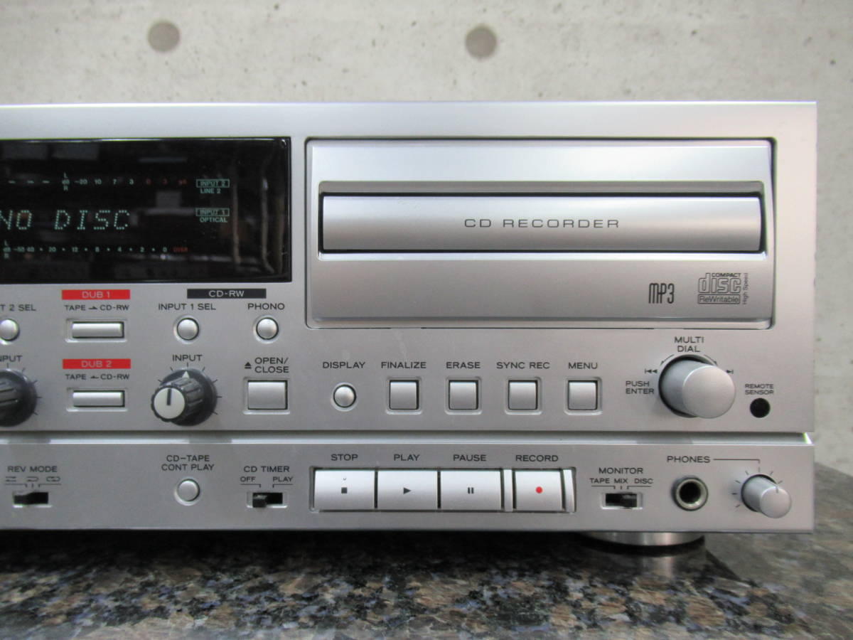 TEAC AD-RW950 買取価格｜CDレコーダー/カセットデッキ - リアルオーディオ