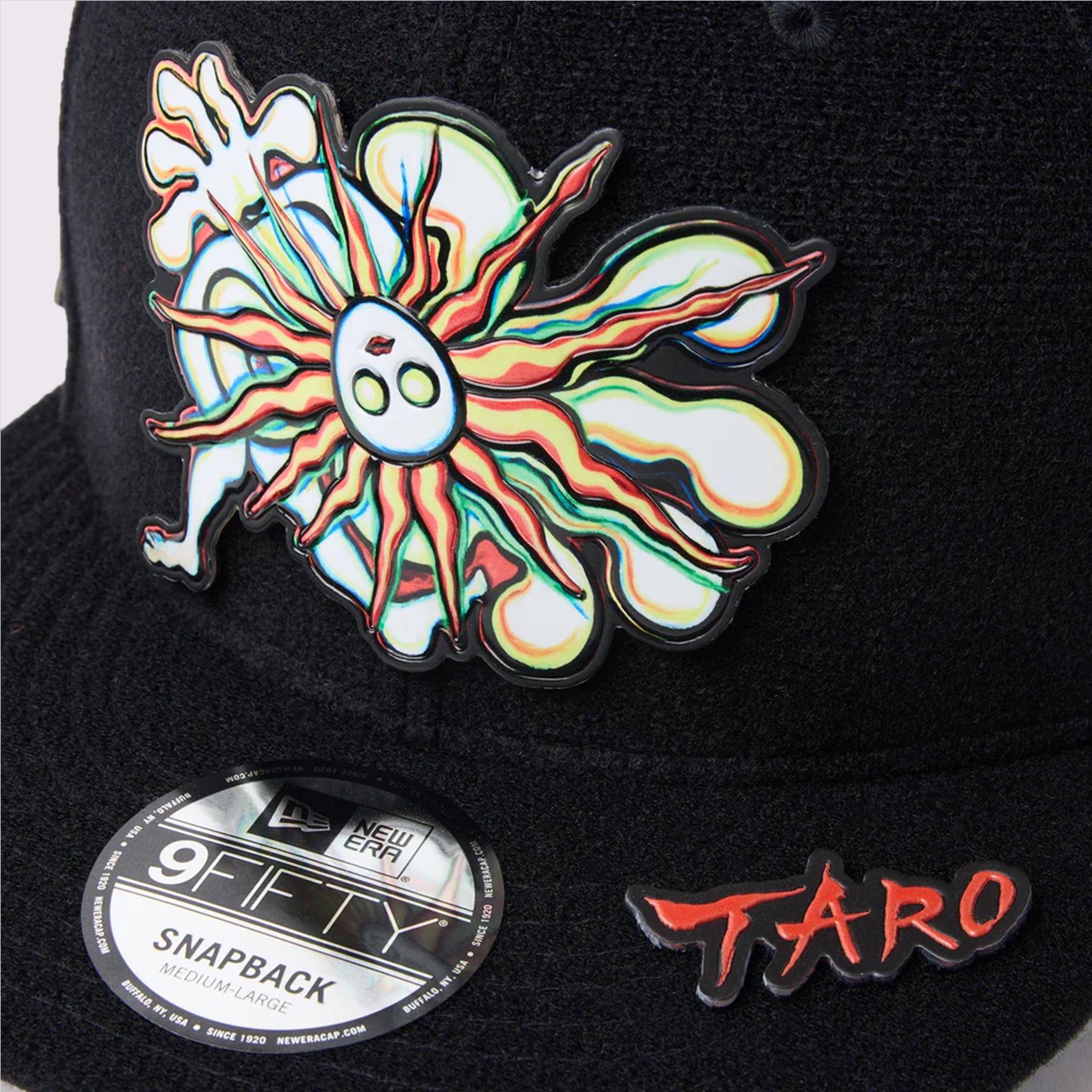 NEW ERA 9FIFTY TARO OKAMOTO 岡本太郎 パッチ ブラック