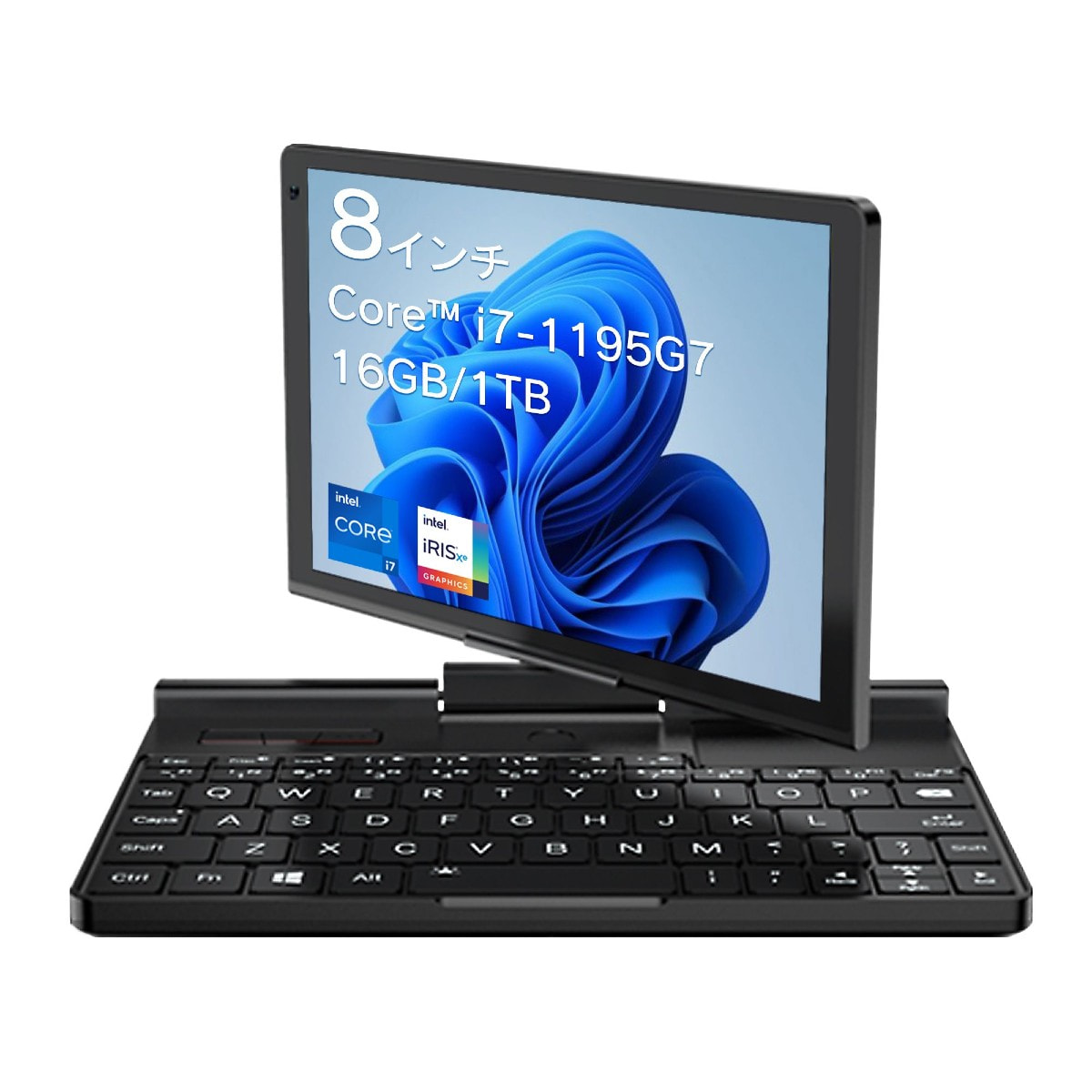 GPD Pocket3」天空がGPD Technology製Win10搭載8.0型回転式2in1の国内