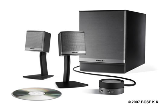 ボーズ、PC用2.1chスピーカー「Companion 3 Series II」
