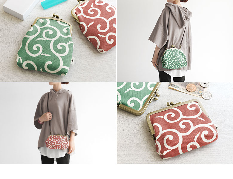 唐草模様 限定カラー | がま口の専門店 AYANOKOJI（あやの小路）