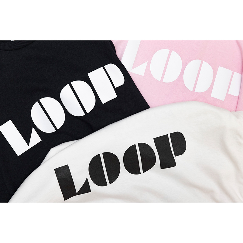 Loop 復刻ロゴ Tee（white） | ACIDMAN STORE