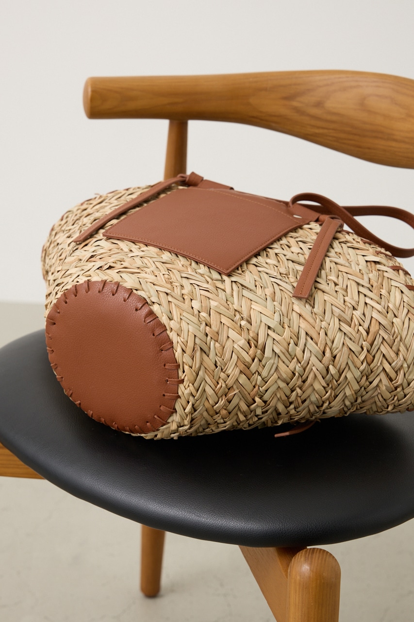 crie conforto】ポケ付かがり水草カゴバッグ｜WOMEN｜254HST55-092C