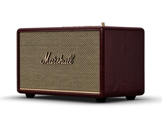 MarshallのBluetoothスピーカー「Acton III」に新色「Burgundy」登場