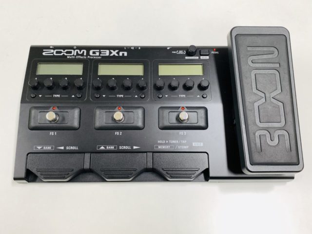 レビュー】コスパの高いマルチエフェクター「ZOOM G3Xn」を使ってみた