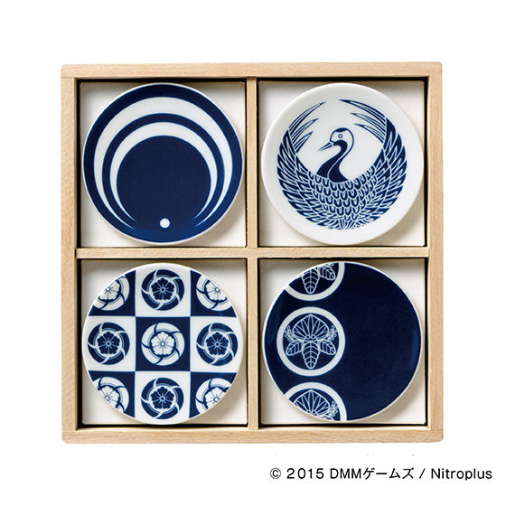 刀剣乱舞-ONLINE- 美濃焼豆皿セット | 刀剣乱舞ONLINE フィギュア