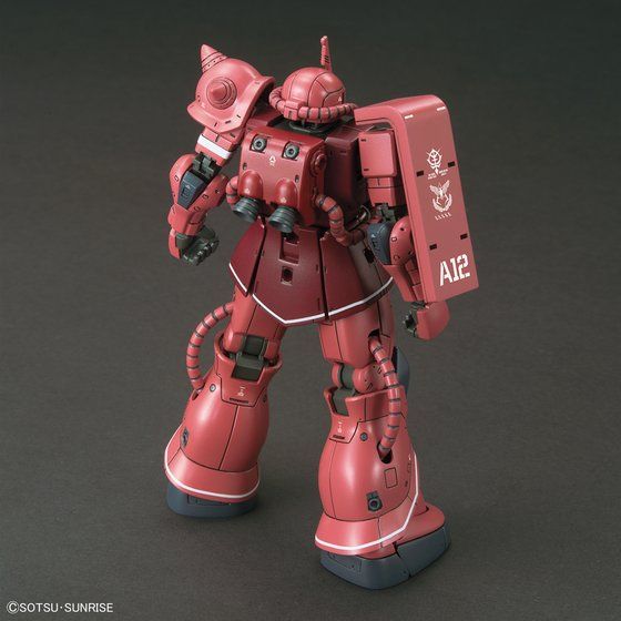 HG 1/144 シャア専用ザクII 赤い彗星Ver.│株式会社BANDAI SPIRITS