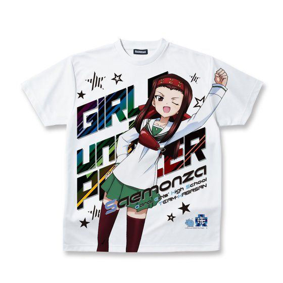 ガールズ＆パンツァー 劇場版 フルパネルTシャツ 左衛門佐 | ガールズ