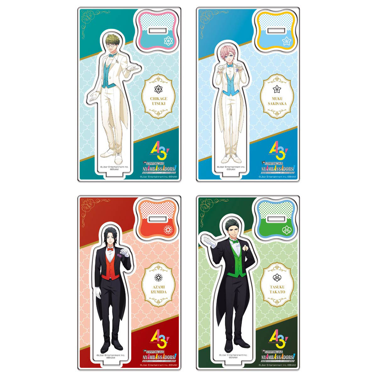 A3! in ナンジャタウン ~NYAMBASSADORS!~ アクリルスタンド(等身