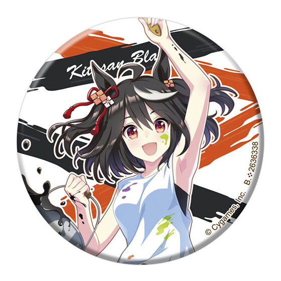 ウマ娘 プリティーダービー カプセル缶バッジ～ペインタースタイル