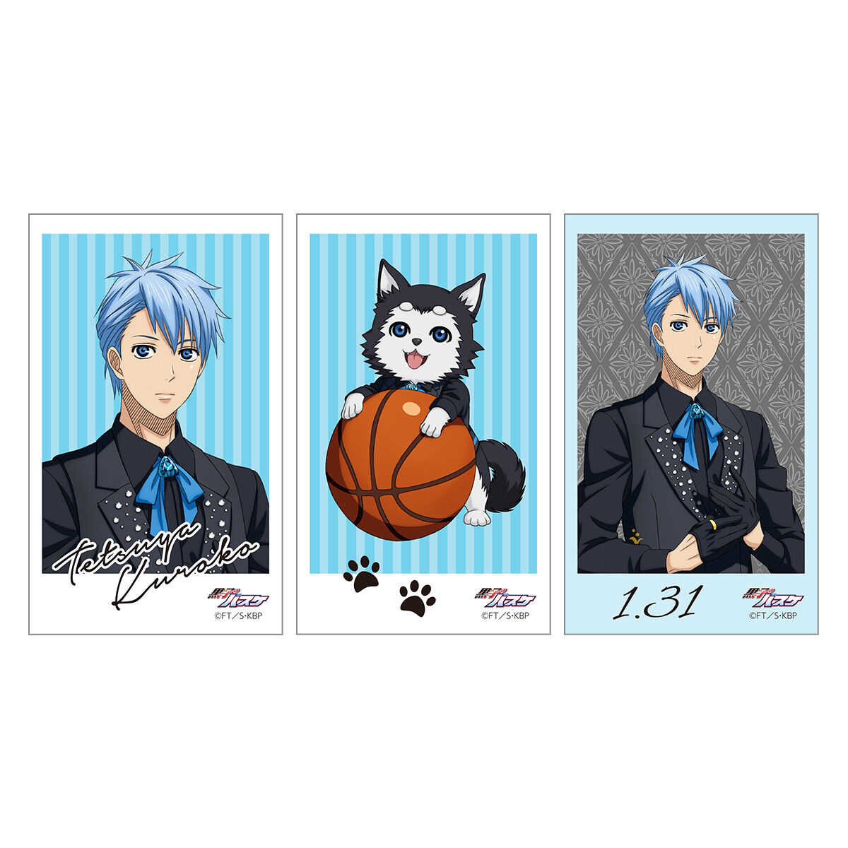 黒子のバスケ Black Style Collection Ver.Kuroko」ミニイラストシート