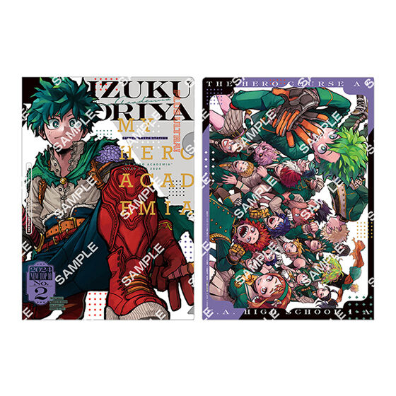 最強ガシャステーション特製 僕のヒーローアカデミア クリアファイル