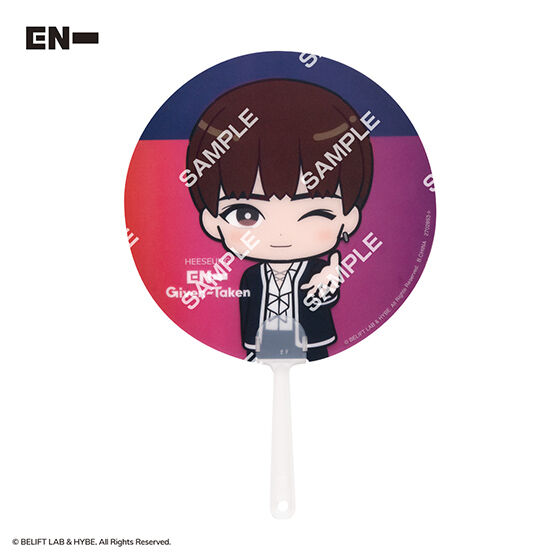 フラットガシャポン】ENHYPEN クリアうちわコレクション｜ガシャポン