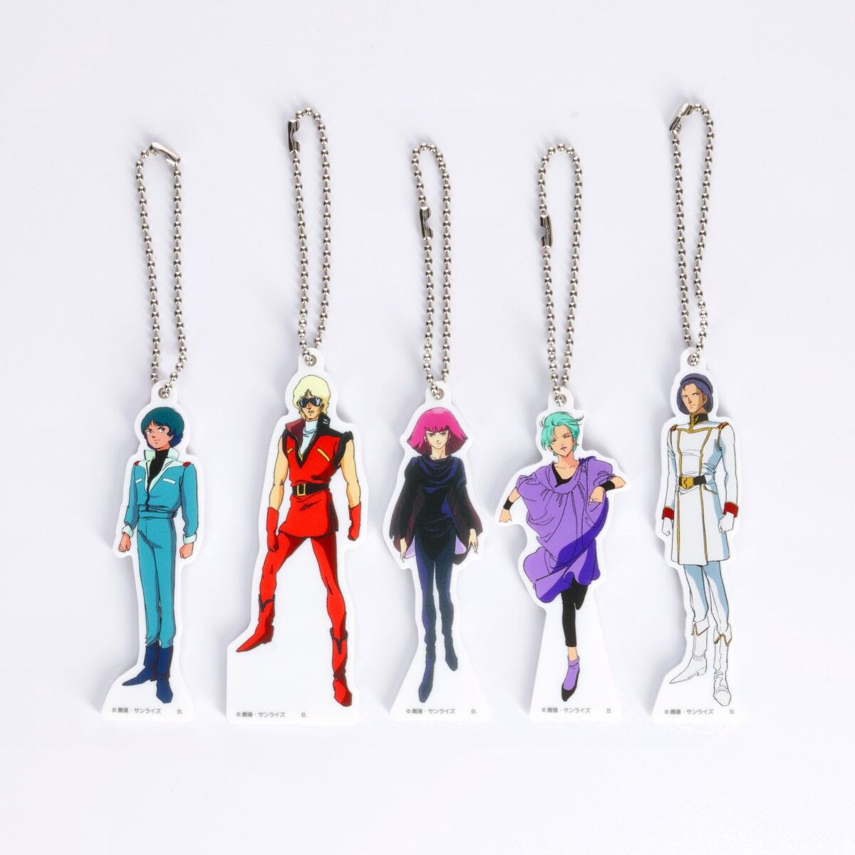 機動戦士Zガンダム マグネットキーホルダー キャラクター （全5種