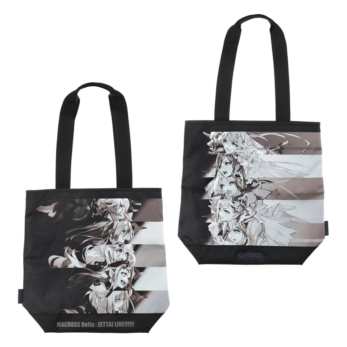 劇場版マクロスΔ 絶対LIVE!!!!!! × OUTDOOR PRODUCTS BLACK LABEL