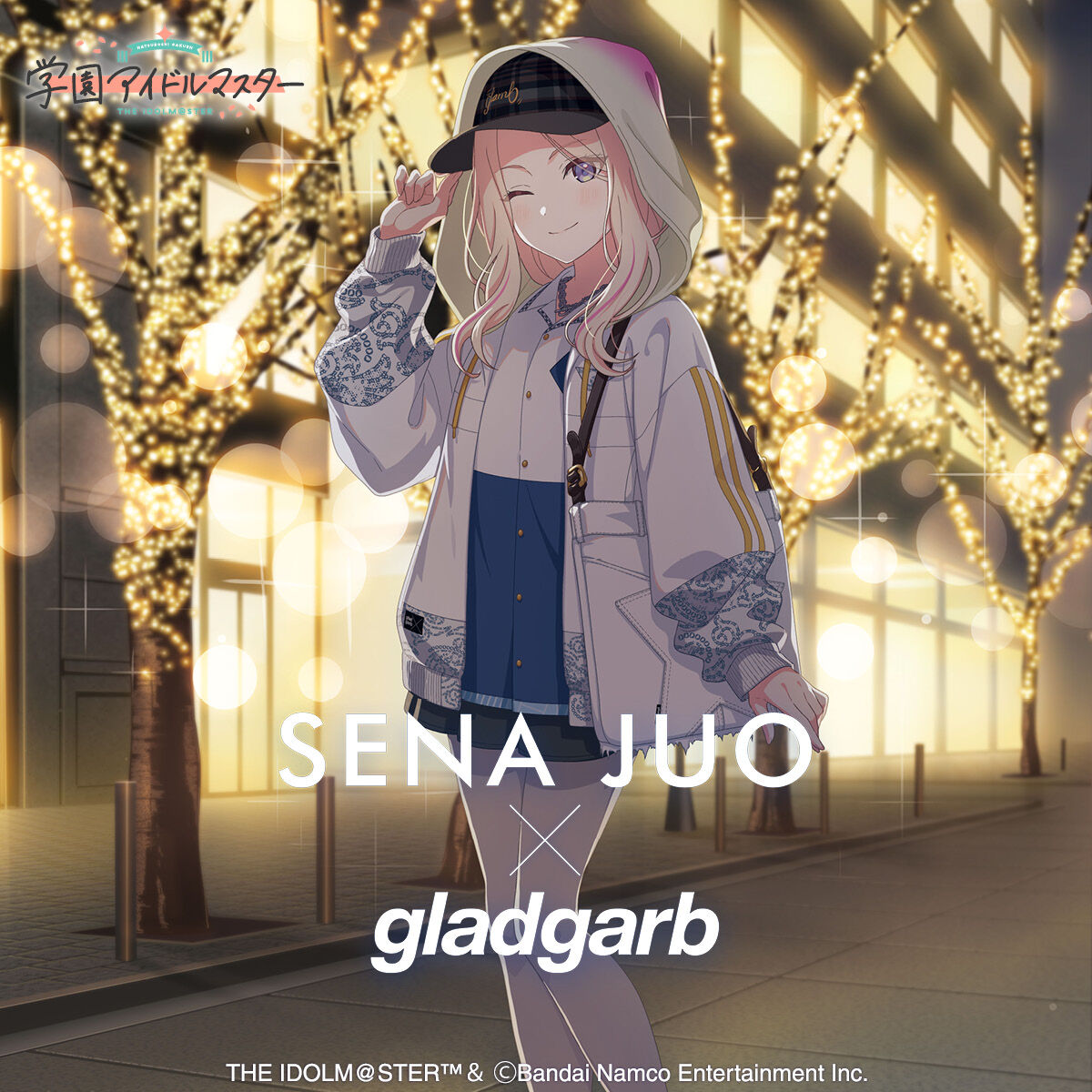 学園アイドルマスター×gladgarb Tiny Ambition Hoodie | 『アイドル