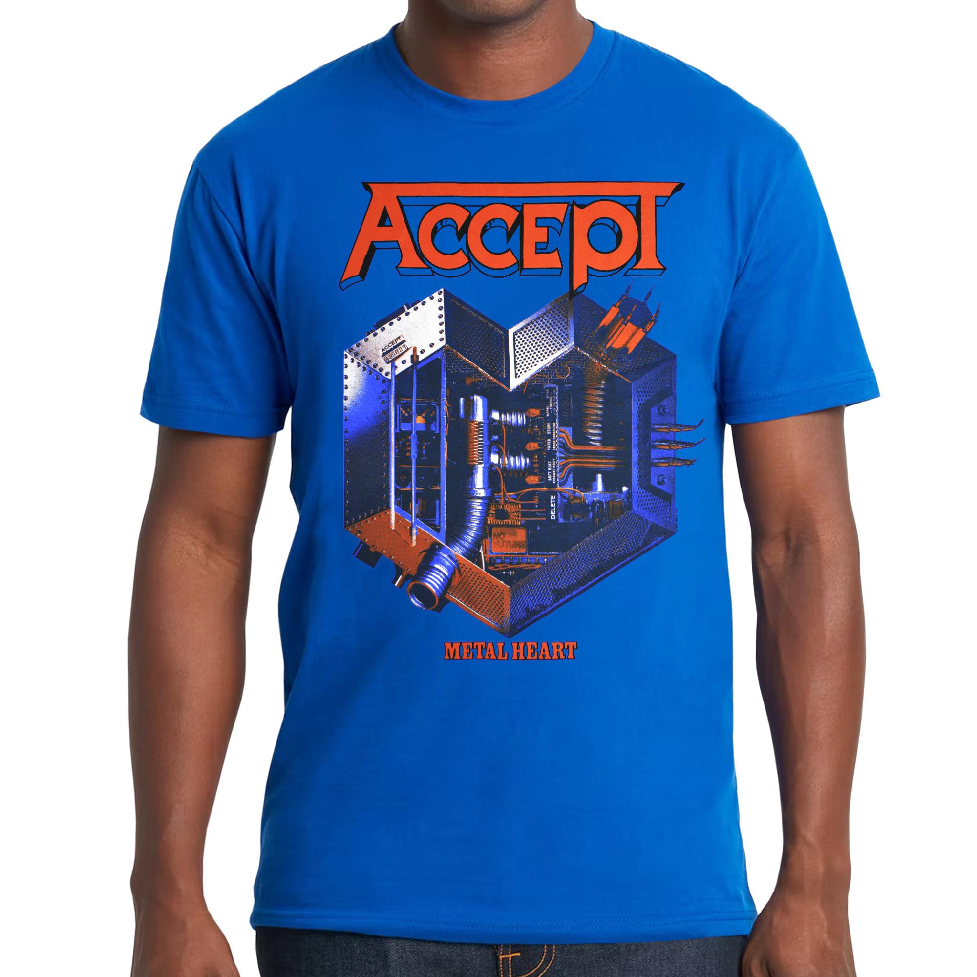 Accept Metal Heart T-Shirt T-shirts/Clothing | Loudtrax