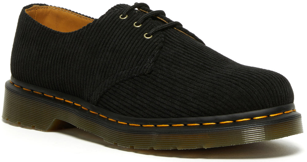 Dr Martens 1461 Black Duchess Corduroy – Baggins Shoes