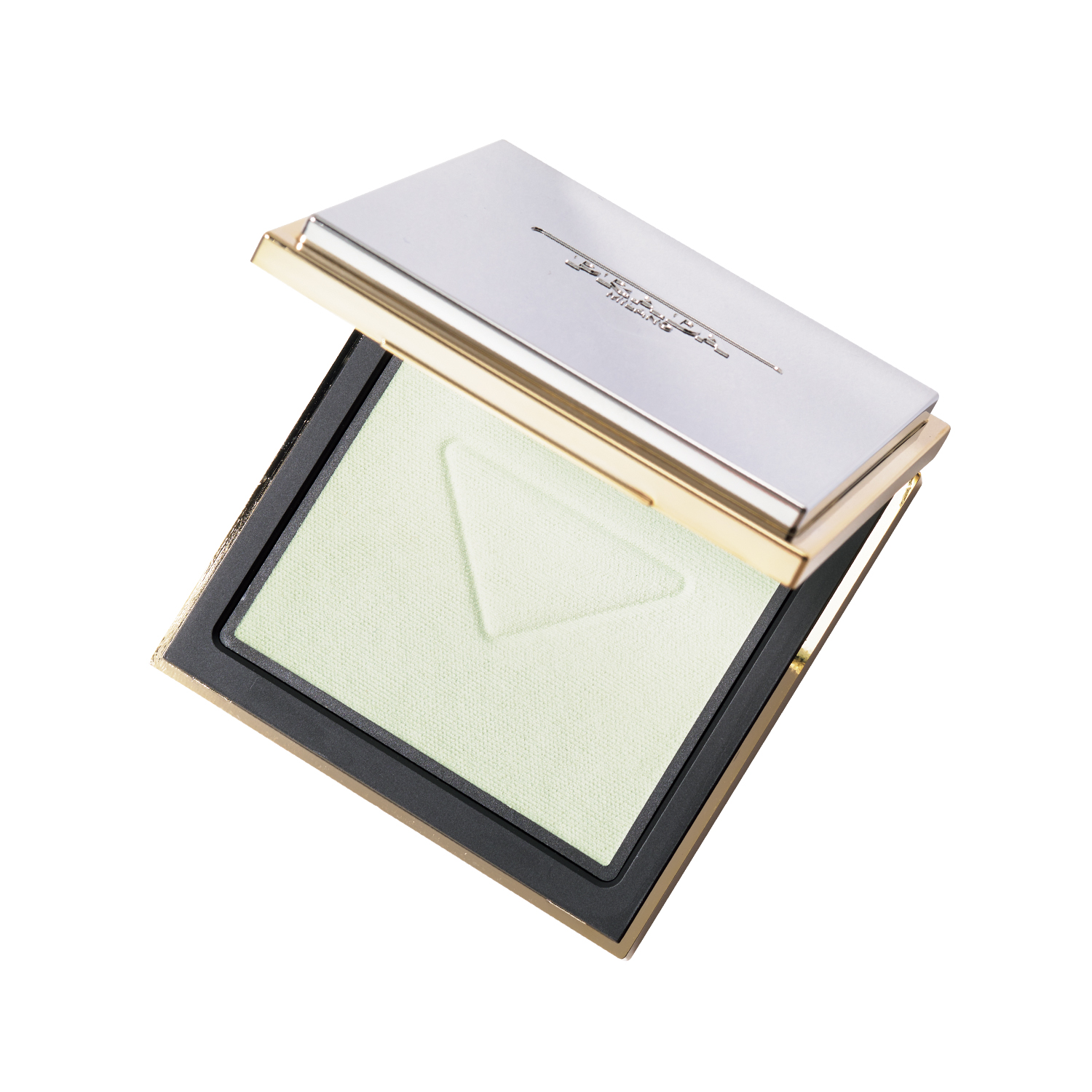 プラダ新作】パウダーなのにグリーン！？崩れ知らずのふんわりシルク肌