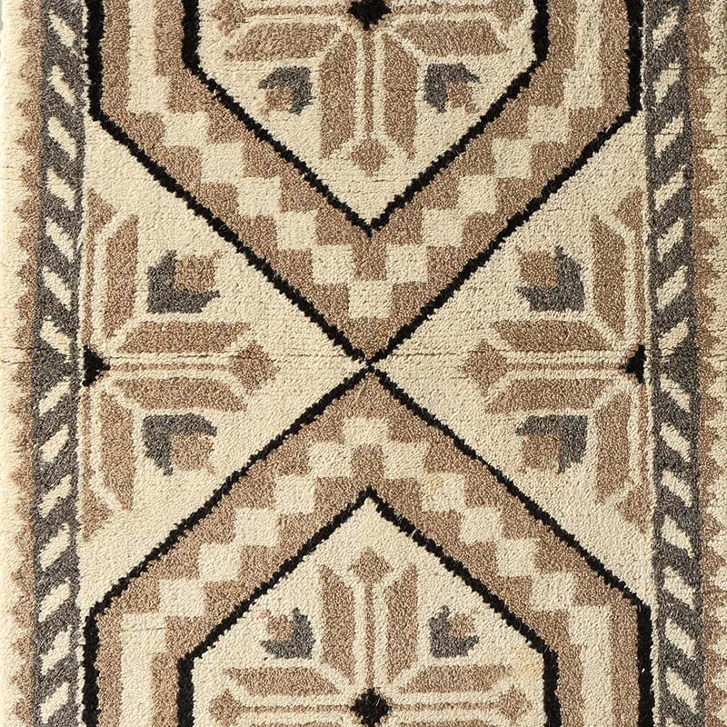 90s】超大判! L297cm モロッコ製 ヴィンテージラグ トライバルラグ 90s