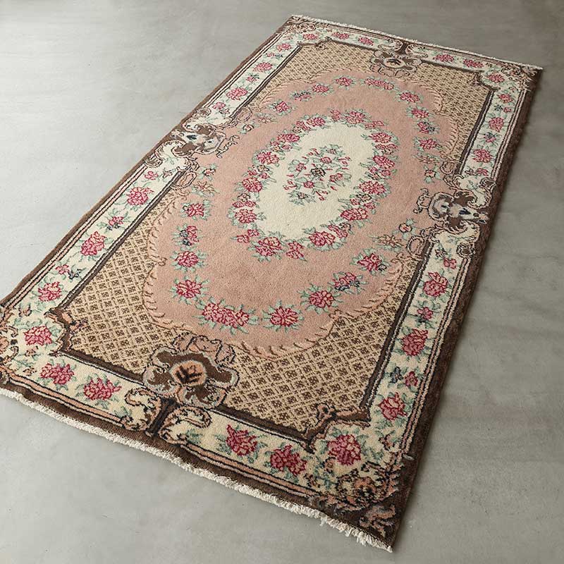 トライバルラグ [カイセリ] トルコ産 / 1980年代 / OR761 | ボー