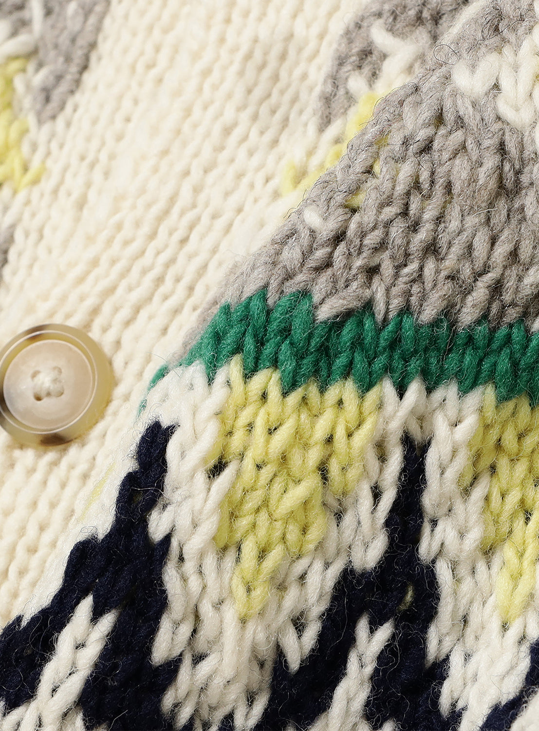 Hand Knit Nordic Cardigan