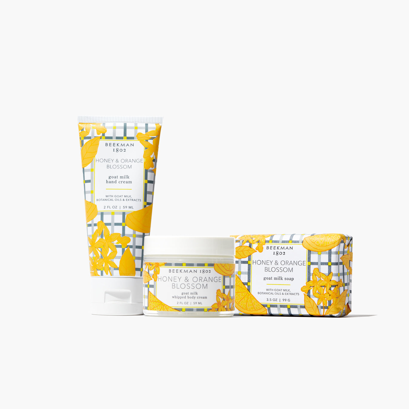 Honey & Orange Blossom Bodycare Minis Discovery Kit
