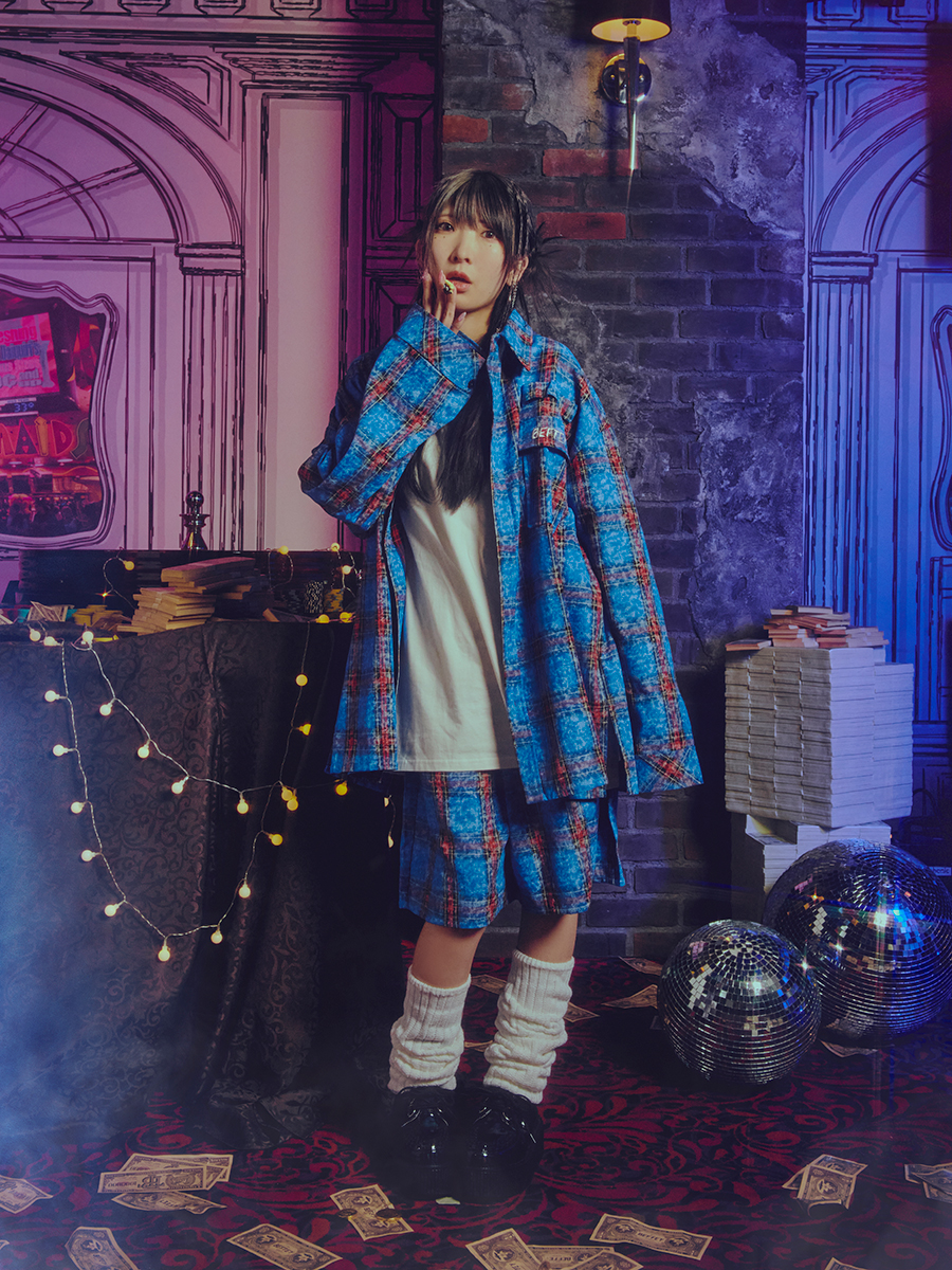 BEFTEY / ぐっどないとうぇあー（パンツセットアップブルー)