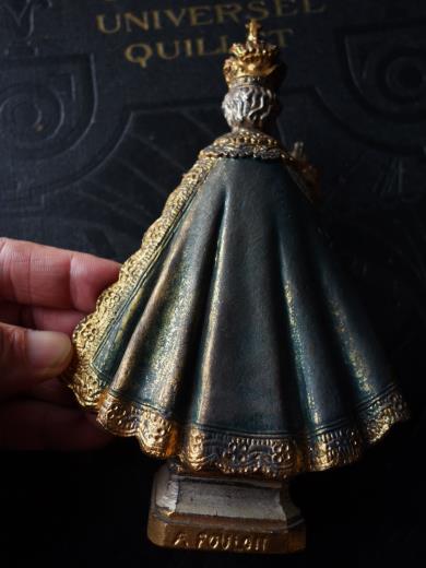 西洋アンティーク フランス 19世紀 プラハの幼子イエス像