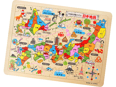 木製知育パズル 日本地図 | ノベルティグッズ・ギフト・販促品の制作