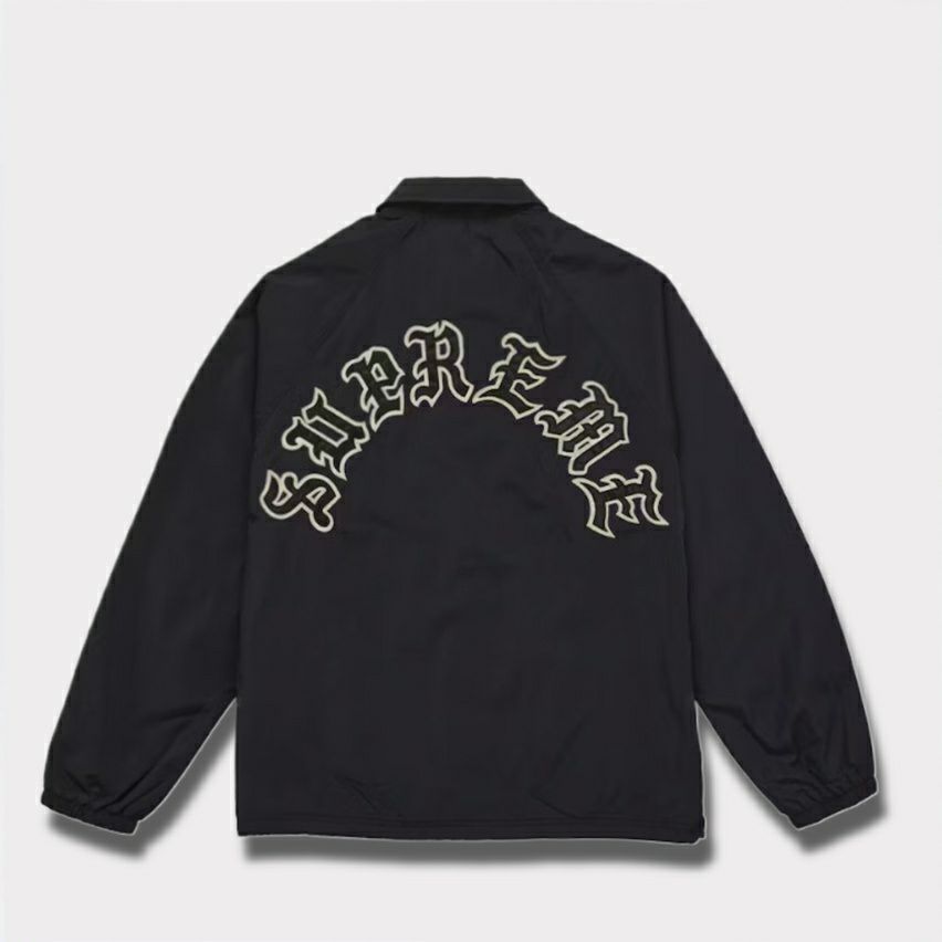 Supreme シュプリーム 2025AW Old English Arc Coaches Jacket