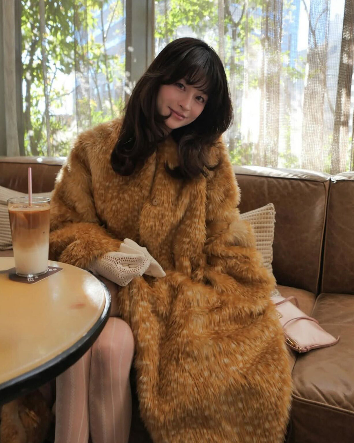 BIBIY. MADE | MIRIAM FUR COAT BEIGE｜Bibiy.