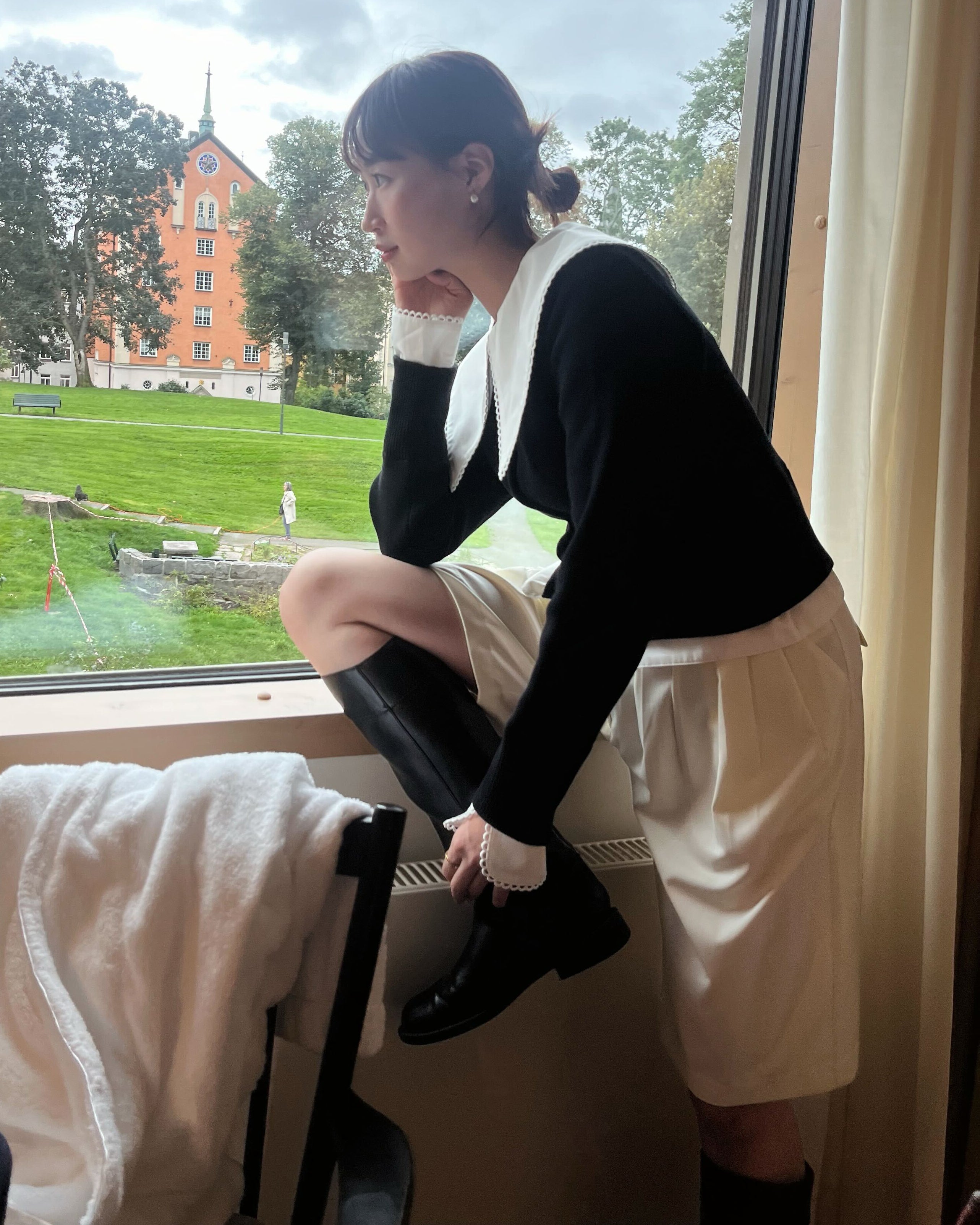 BIBIY. MADE | PATTY PILGRIM TOP BLACK｜Bibiy.