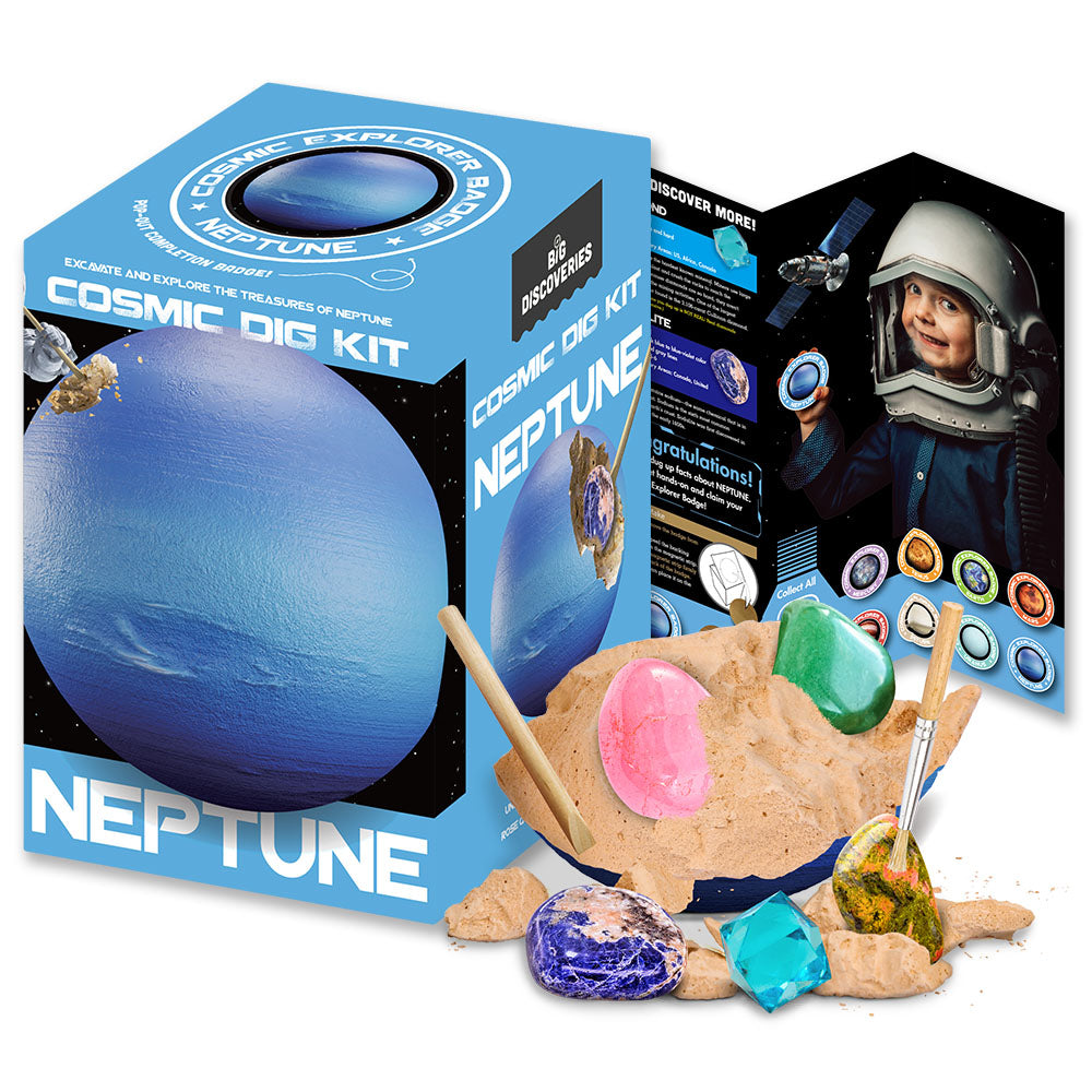 Cosmic Dig Kit (Neptune) - Solar System Excavation Kits for Kids