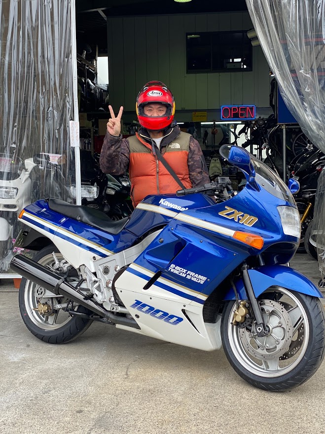 カワサキ ZX-10 納車させて頂きました。 | 埼玉県戸田市 中古バイク