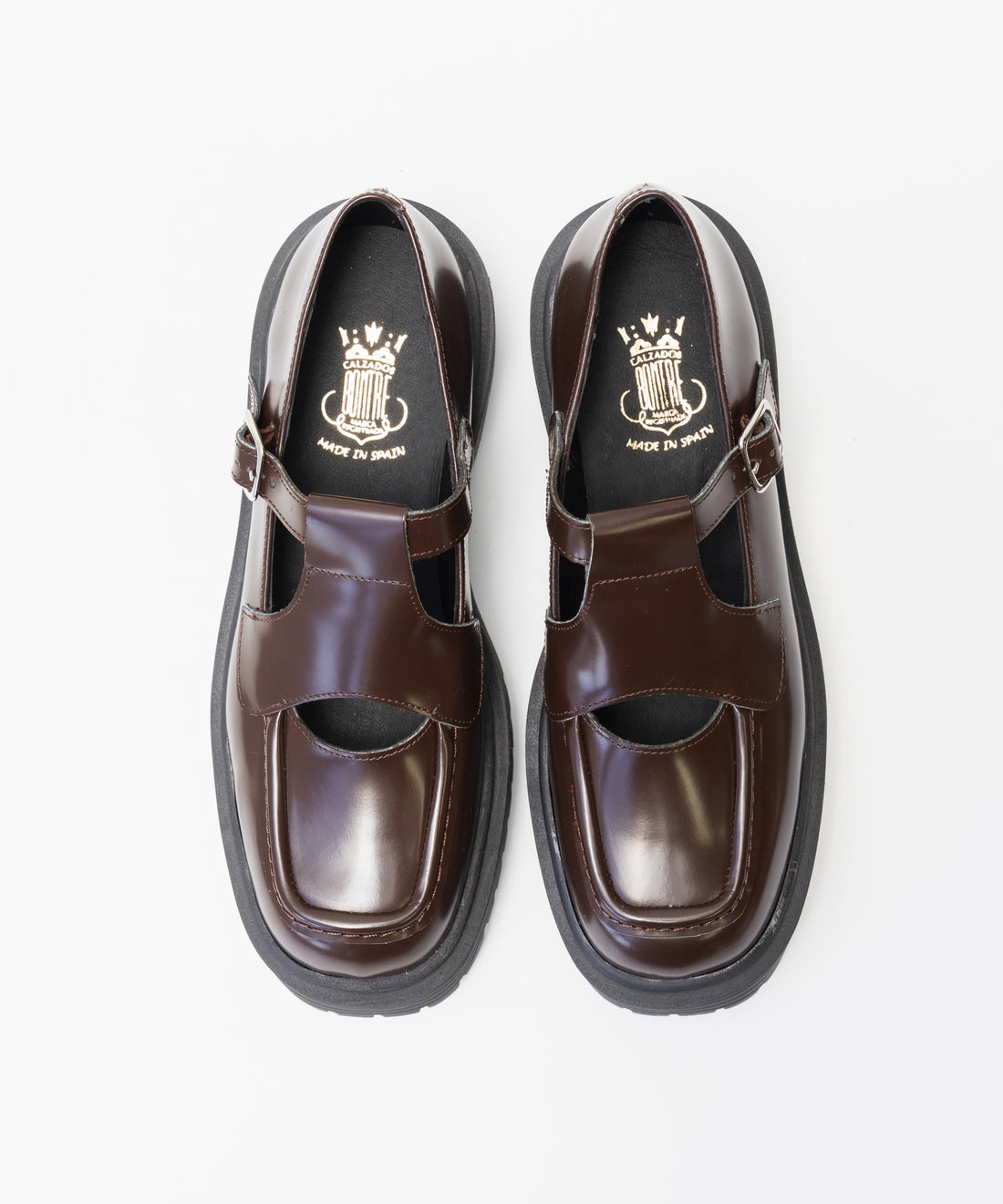 BONTRE/Tストラップローファー