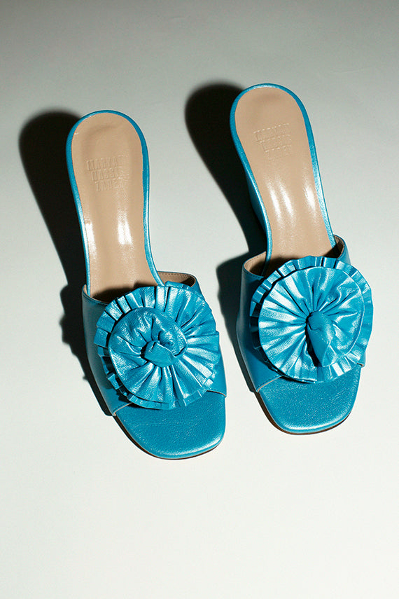 SALE 80% OFF - Maryam Nassir Zadeh - Aqua Flor Wedge – BONA DRAG