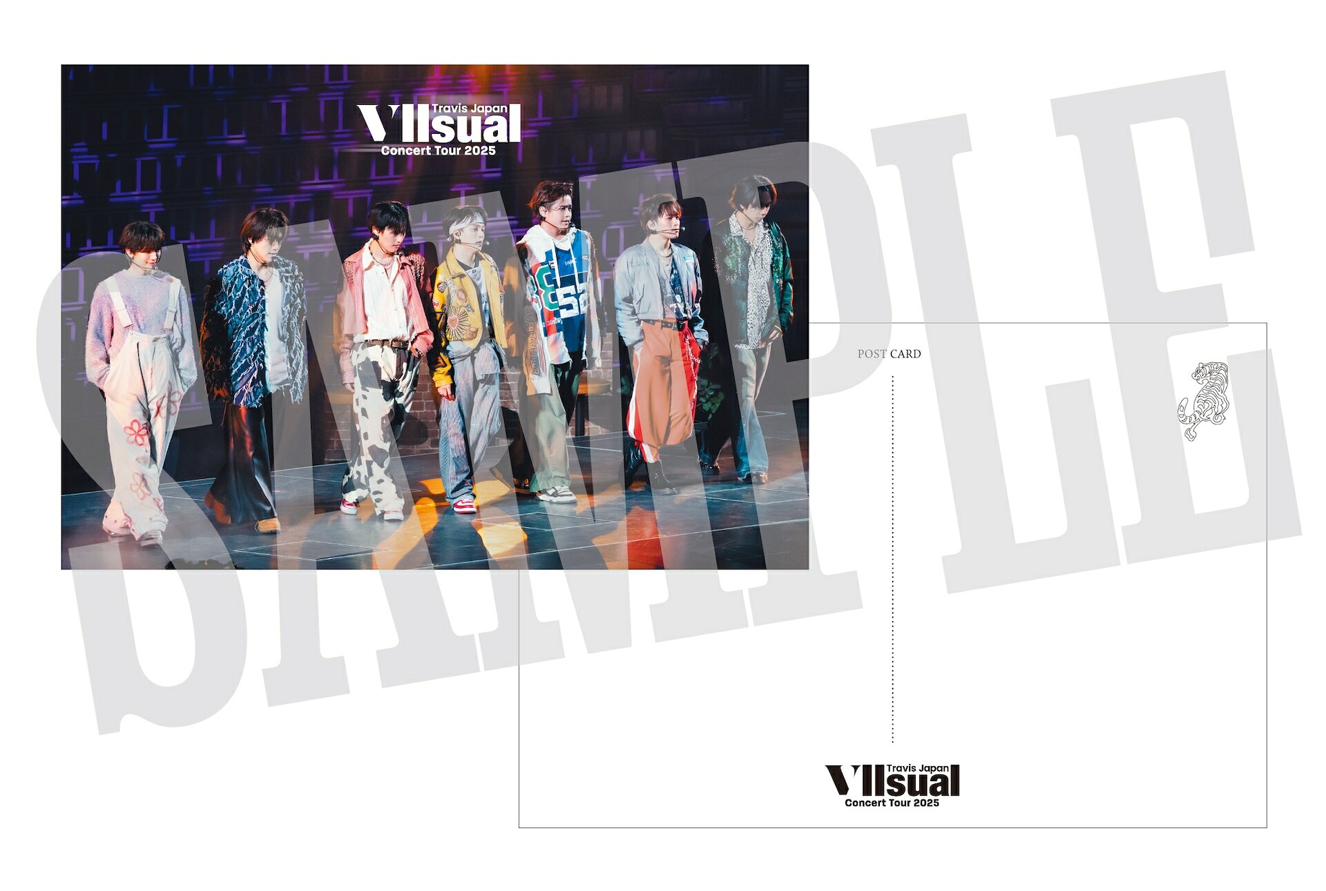 Travis Japan「VIIsual」ライブ映像、形態別の外付け特典デザインが