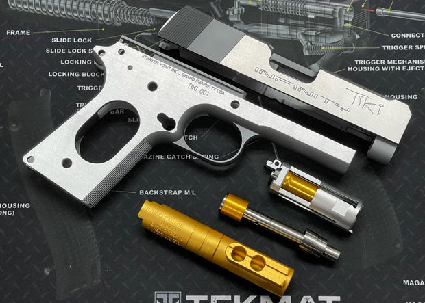 Bomber CNC Aluminium Infinity TIKI Slide & Frame Kit for Marui V10