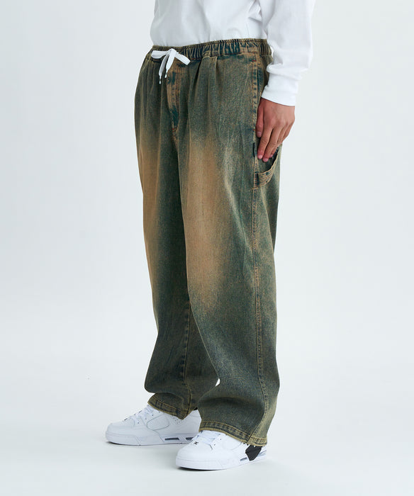 DC Shoes 25 SUPERWIDE BAGGY PAINTER PANT バギーパンツ メンズ