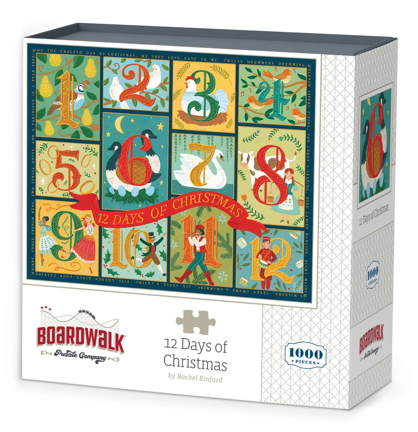 12 Days of Christmas | 1000 Piece Boardwalk Jigsaw Puzzle